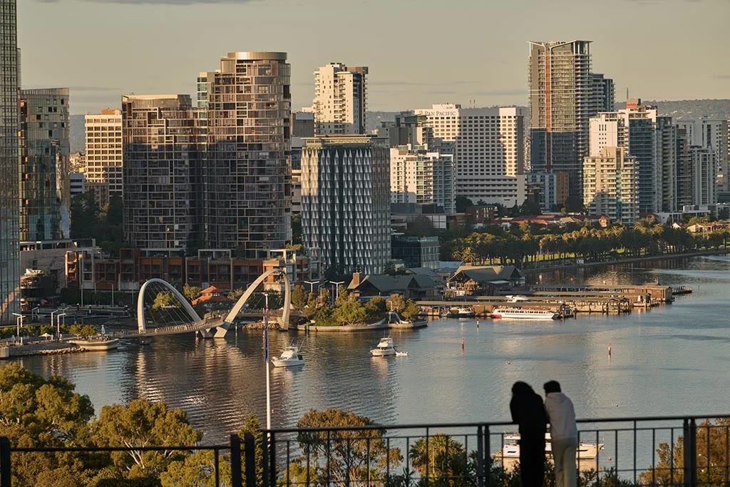 aerial view of Hyde Perth